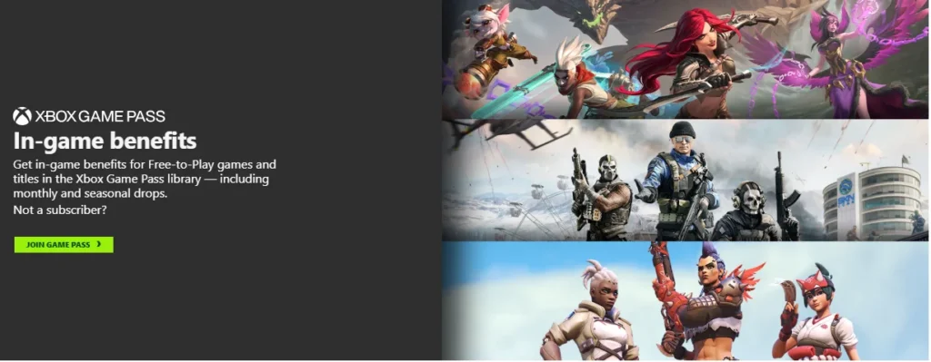 xbox game pass in game benefits